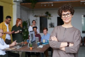 Diverse doctors talking about break bias