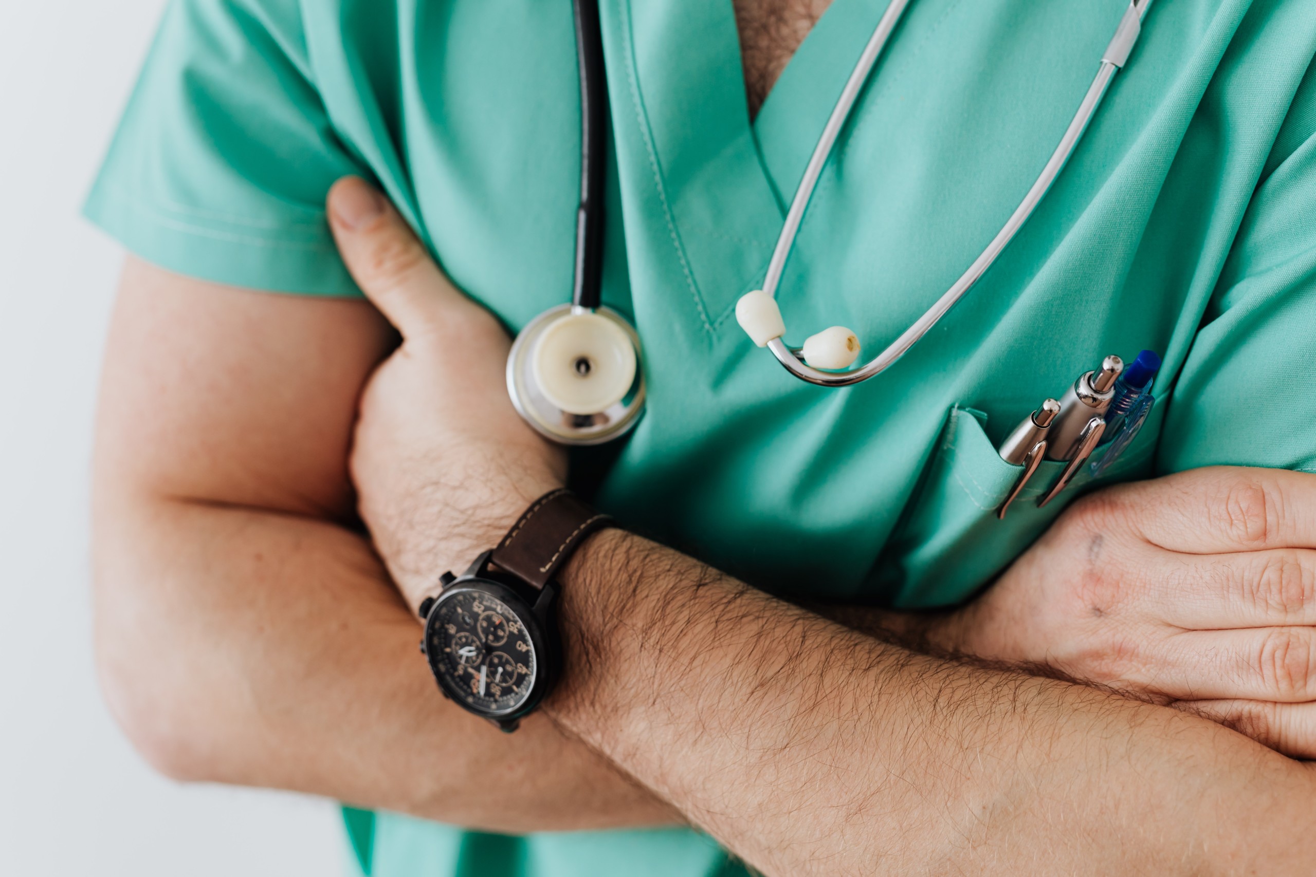 HealthBridge Doctor with stethoscope